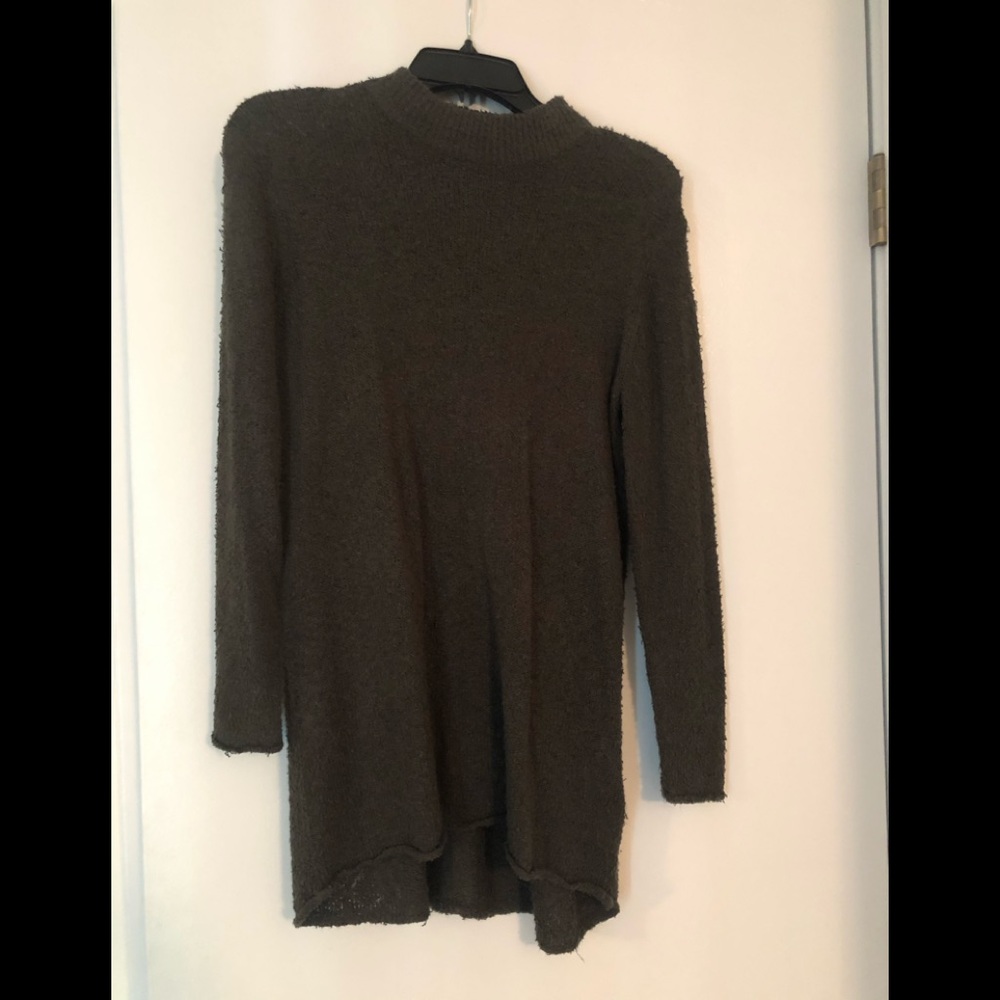 Dark green sweater